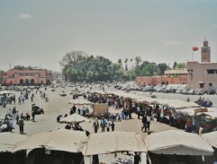 Tržnice v Marrákeši
