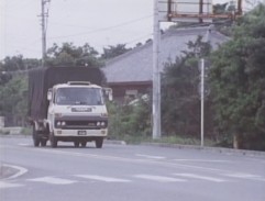 Křižovatka před dálnicí Rikuzen