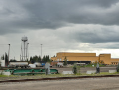 Železniční stanice v Fairbanks