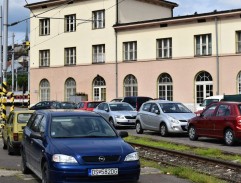 Nákládková kolej pošty nádraží Bratislava hlavná stanica