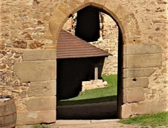 brána hradu Kramberk