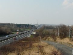 Pohled na dálnici