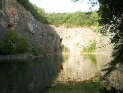 Jezero na dně Malé Ameriky