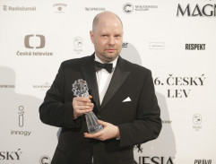 Václav Švankmajer s Českým lvem za scénografii