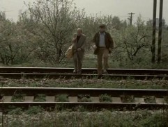 železničná trať pri záhradkách