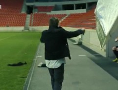 na štadióne SK Slavie