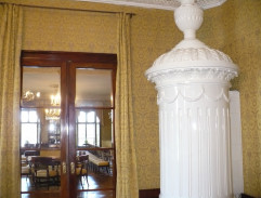 Odkrytý obraz na zámku