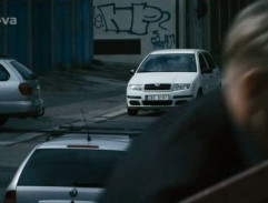 pred domom MUDr. Melíška