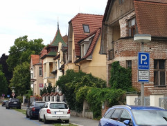 Ulice ve vilkové čtvrti