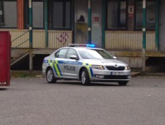 Příjezd policie