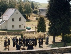 Pohřeb hraběnky Slavíkové