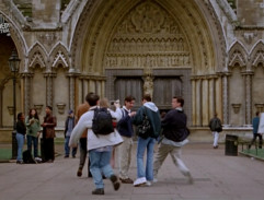 Joey s Chandlerem u Westminster Abbey
