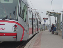 Odjezd tramvaje