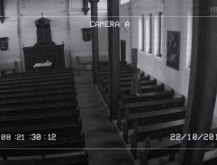Kamerový záznam z kostela