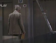 Petr Zelinger u výtahu