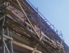 Dělníci na lešení