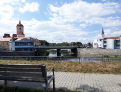 Nábřeží ve Strakonicích