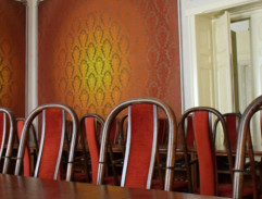 pred tlačovou konferenciou