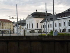 nočný Prezidentský palác