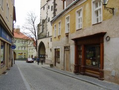 ulica v Hrádku v Čechách