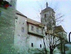 Strakonický hrad - věže hradu a hradního kostela