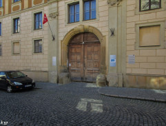 Igor před domem