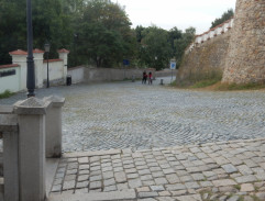 Příjezd k penzionu