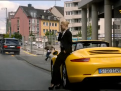 Žlté Porsche