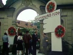 Vstup na Krumlovskou růži