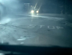 Na železničním přejezdu