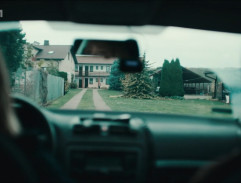 Příjezd k penzionu