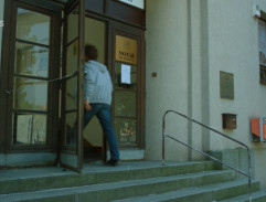 Vchod notářské kanceláře