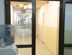 chodba kliniky