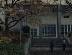 Schody před Sokolovnou