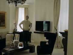 Obývačka v apartmáne