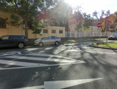 Sovětský tank na ulici