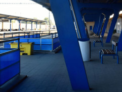 Naďa na nástupišti