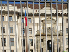 Před zámkem Schönbrunn