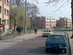 Příjezd ke kostelu