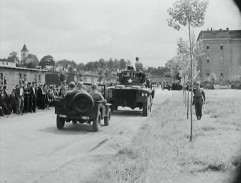 Příjezd generála G.S.Pattona do města