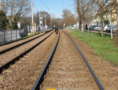 Tramvajová trať v Pisárkách - II