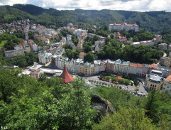 pohľad na Karlovy Vary