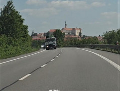 Pohled na Mikulovský zámek