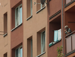 Růžový panelák