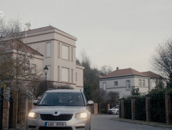 Před vilou Kuchařových