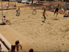 Piloti hrají volejbal