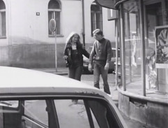 Kulatá výloha kadeřnictví