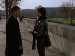 V Paříži před parkem