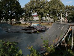 Cestou na nádraží - skate park