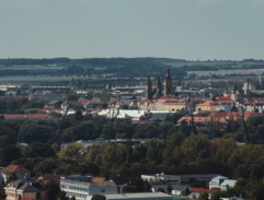 Mezizáběr na fotbalový stadion